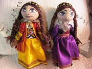 Туркменские куклы,  Сувенир,  ручная работа